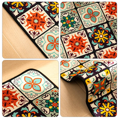Absorbent Non-Slip Kitchen Mat – Printed Area Rug for Hallway, Living Room, Bedroom & Entrance