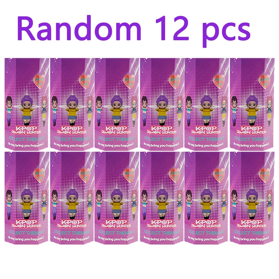 2025 K-Pop Demon Hunters Blind Box Figure – Anime Doll Ornament & Collectible Gift for Fans
