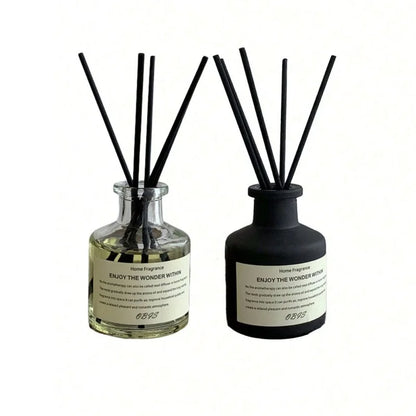 50ml Flameless Freesia Jasmine Reed Diffuser – Home Fragrance Oil & Room Air Freshener