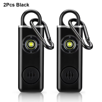 Hollarm Personal Safety Alarm – 130dB Loud Rechargeable Keychain with LED for Women, Kids & Elderly