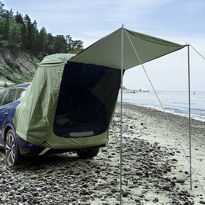 Outdoor Car Rear Tent – Picnic & Camping Canopy, Sunshine-Proof, Rain-Proof Car Rear Extension Tent