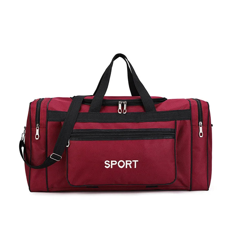 Nylon Travel Duffel Bag for Women & Men – Large Capacity Carry-On, Weekender, Gym & Overnight Sport Tote