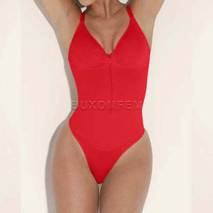 Women’s Sleeveless Jumpsuit – Stretchy Breathable Tummy Control Shapewear for Beach