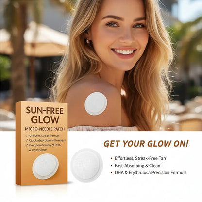 Sun-Free Glow Patches - 10PCS Microdart Tanning Patches for Men & Women