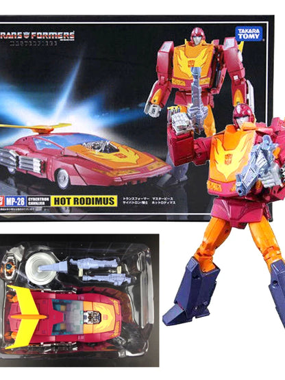 Transformation MasterPiece KO MP-28 Hot Rod – G1 Series Version Action Figure Robot Collectible Toy Gift