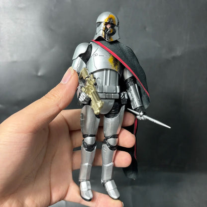 Star Wars Black Series Action Figures – Mandalorian, Boba Fett, Stormtrooper, Trapper Wolf & Obi-Wan Kenobi Collectible Toy Gift
