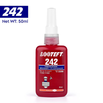 50ml Threadlocker Screw Glue - Fast-Curing Anaerobic Adhesive for Thread Locking, Corrosion Resistance, and Anti-Loosening Protection