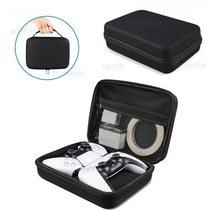 Portable Shockproof Carrying Case for PS5/PS4/PS3/Xbox Controllers – Travel Storage Handbag for Gaming Accessories