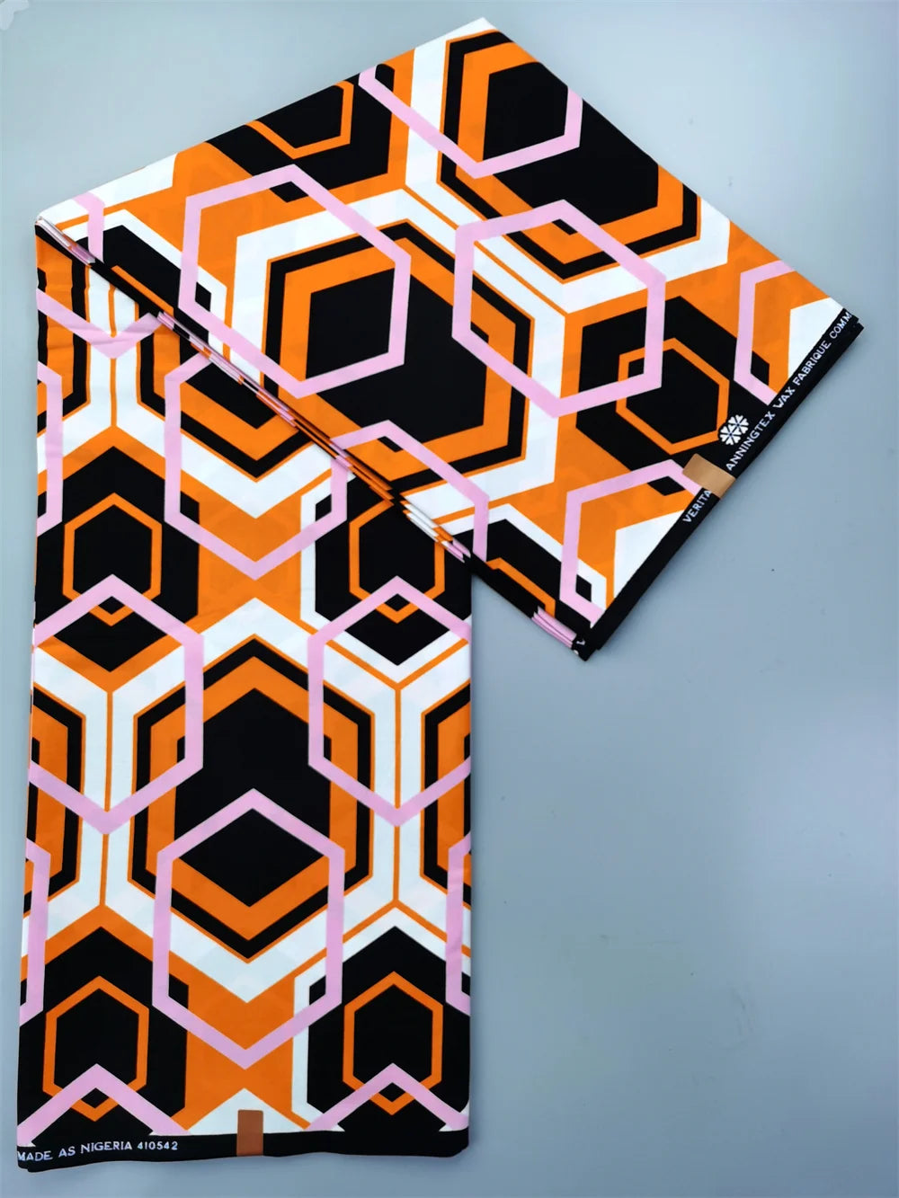African Ankara Wax Print Fabric - 100% Cotton Nigerian Designer Pagne for Sewing & DIY Party Dresses