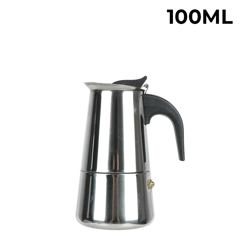 Mocha Coffee Pot - Aluminum Octagonal Stovetop Coffee & Tea Maker