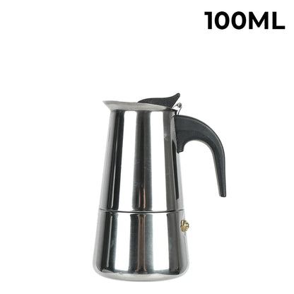 Mocha Coffee Pot - Aluminum Octagonal Stovetop Coffee & Tea Maker