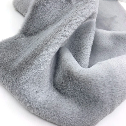 Faux Rabbit Fur Fabric – 50/80/160cm Super Soft 10mm Pile Plush Material for Stuffed Toys & Sewing