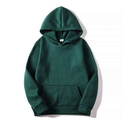 Fashion Men's & Women's Hoodies – Casual Solid Color Sweatshirts for Spring, Autumn, Winter