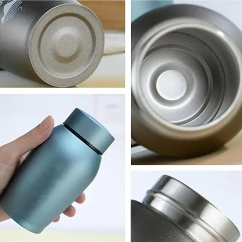 Multi-Colored Stainless Steel Pet Urn – Dog, Cat, Bird, Mouse Cremation Ashes Jar, Sealed Memorial Souvenir