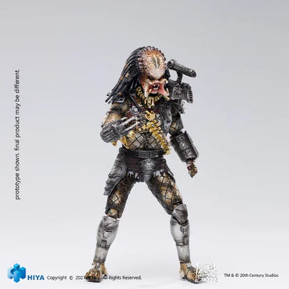 1/18 HIYA Mini Action Figure – Exquisite PREDATOR Open Mouth Jungle Anime Collectible Model Toy