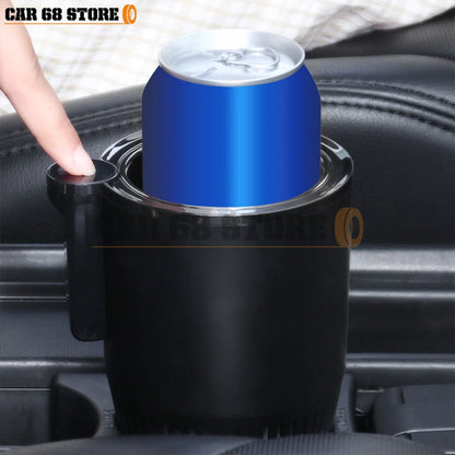 Smart Car Cup Warmer Cooler: 2-in-1 Heating Cooling Cup Holder for Car & Office - Travel Beverage Holder for Drinks Cans