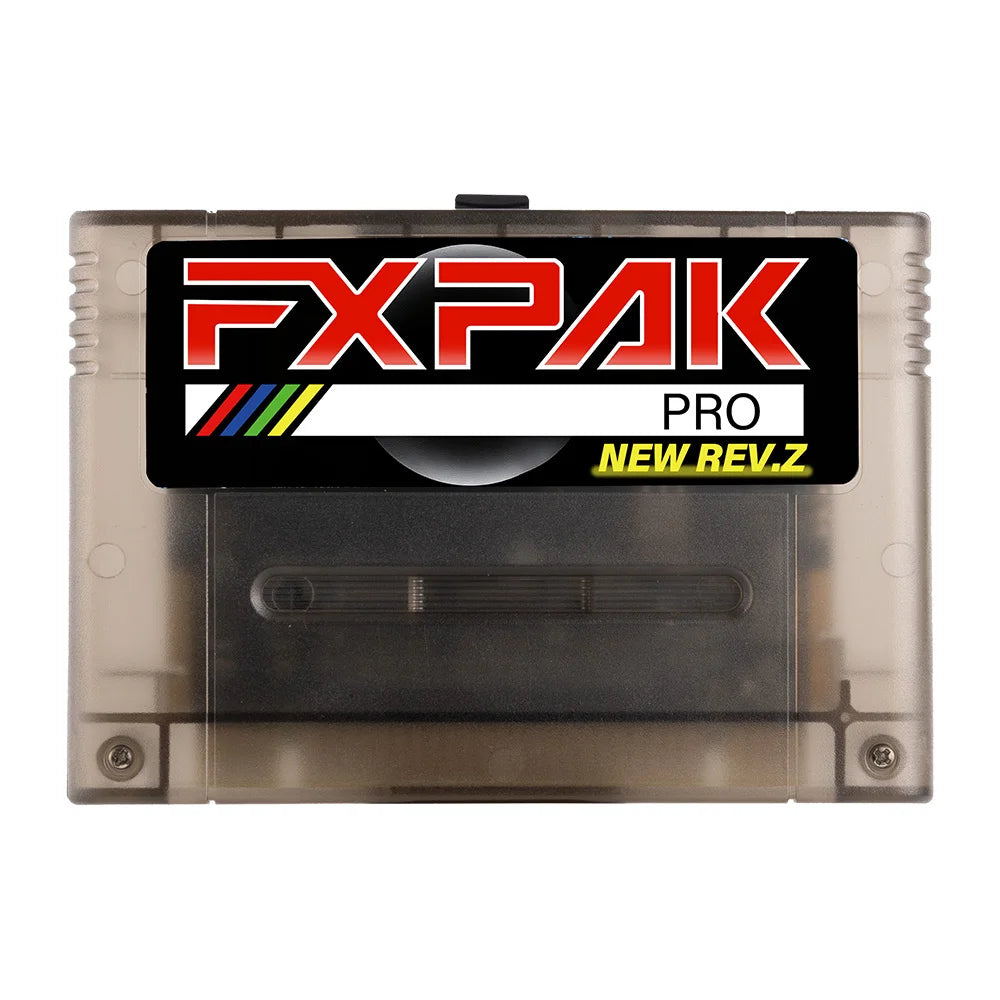 FXPAK Pro SD2 Rev.Z Game Cartridge – 16-Bit SNES/Super Famicom JP/EU/US Console, SA1 RPG Compatible with Cyclone IV