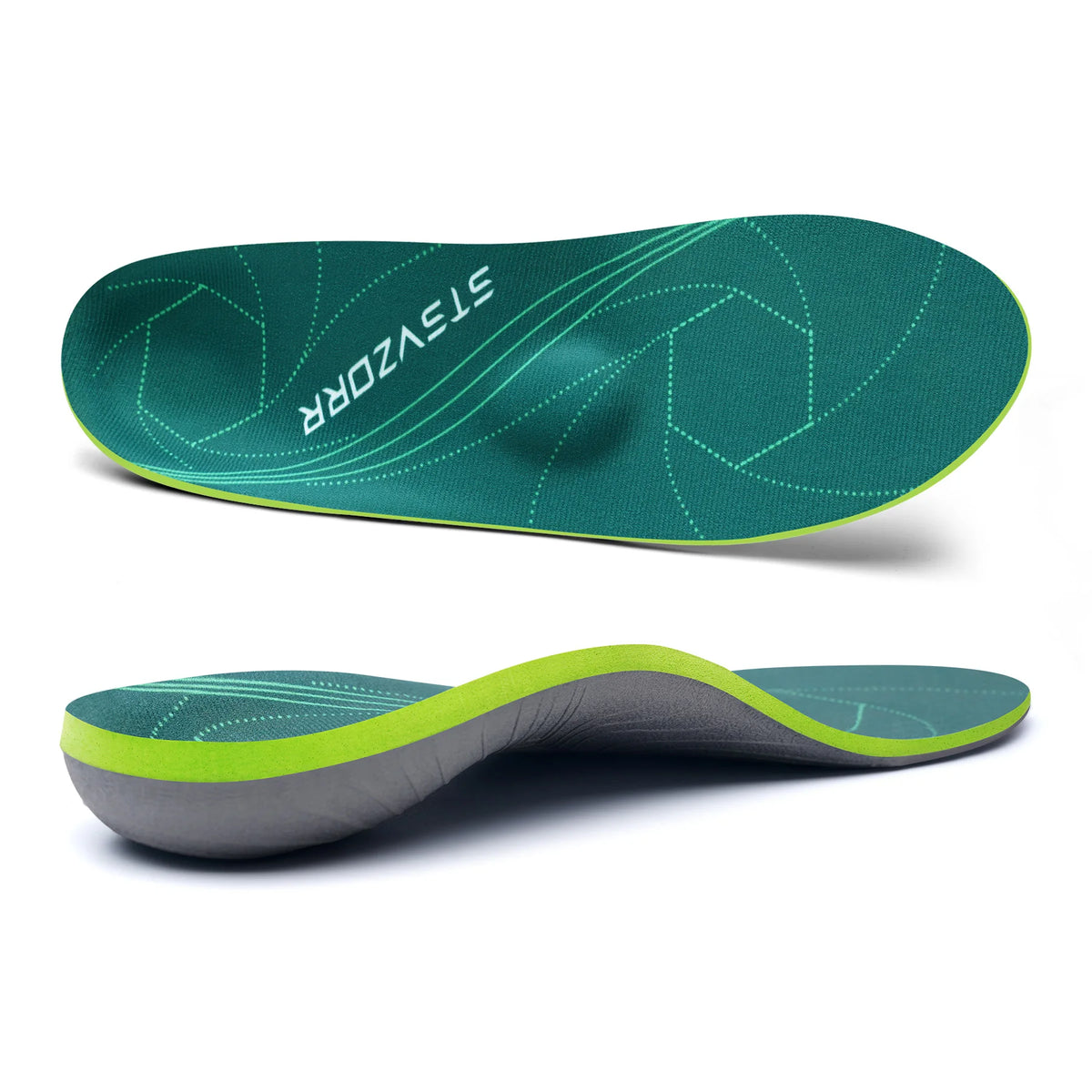 Plantar Fasciitis Insoles - Orthopedic Arch Support & Heel Pain Relief Inserts