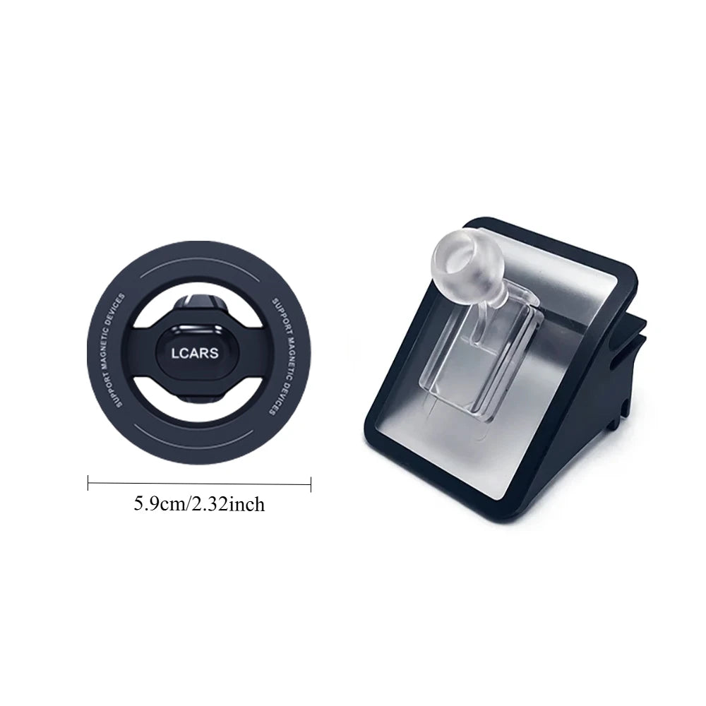 Tesla Model 3 Highland 2024 & Model Y 2025 Magnetic Phone Mount - Anti-Shake Vibration-Resistant Car Holder Stand