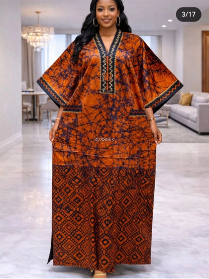 2026 Plus Size African Dress for Women - Traditional Dashiki Ankara Gown, Abaya, Muslim Kaftan & Maxi Robe