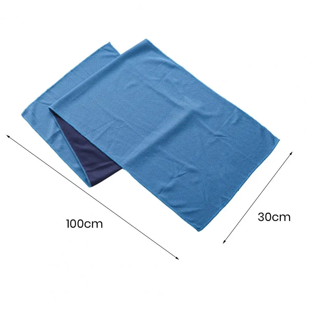Instant Cooling Sports Towel – Quick-Dry Sweat-Absorbent Gym, Yoga & Workout Fitness Towel