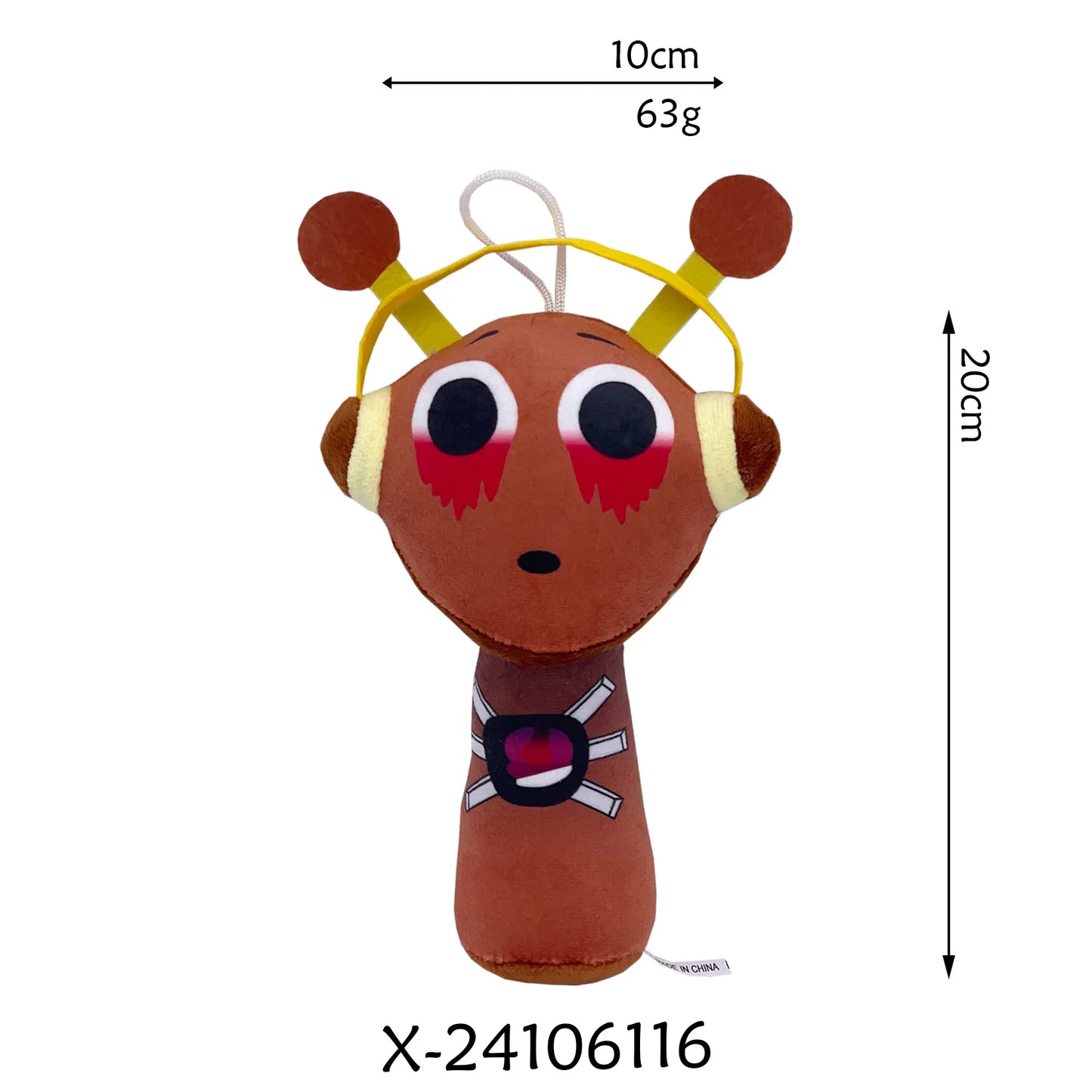 Sprunki Plush Toy — Incredibox Cartoon Pillow Doll, Stuffed Plush for Kids, Birthday & Christmas Gift