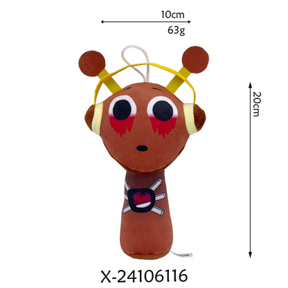 Sprunki Plush Doll Toy — Cartoon Stuffed Pillow for Kids, Birthday & Christmas Gift