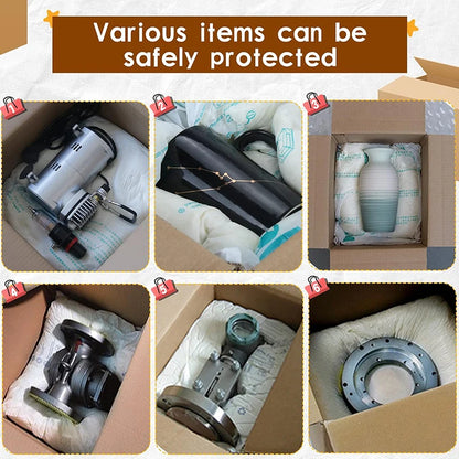 4pcs/8pcs Fragile Expanding Foam Protective Bags – Quick Foam Packing Wrap for Car Accessories & Glass Protection