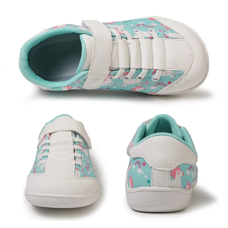 Children's Wide Barefoot Shoes – Anti-Slip Sports & Casual Shoes for Boys and Girls