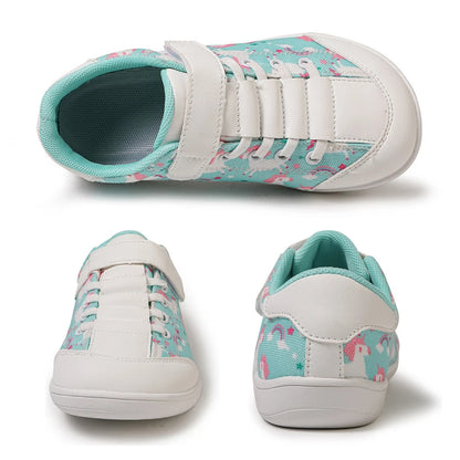Children's Wide Barefoot Shoes – Anti-Slip Sports & Casual Shoes for Boys and Girls