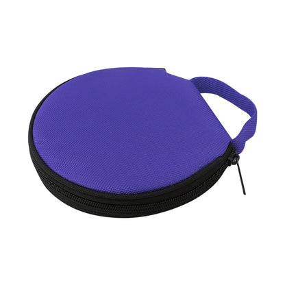 20-Disc Portable CD & DVD Storage Case - Oxford Cloth Zipper Organizer for Home & Car Use