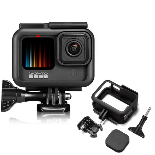 GoPro Protective Frame Case – Action Camera Housing Case for GoPro Hero 13/12/11/10/9 Black with Durable Shockproof Protection & Mount Accessory Support