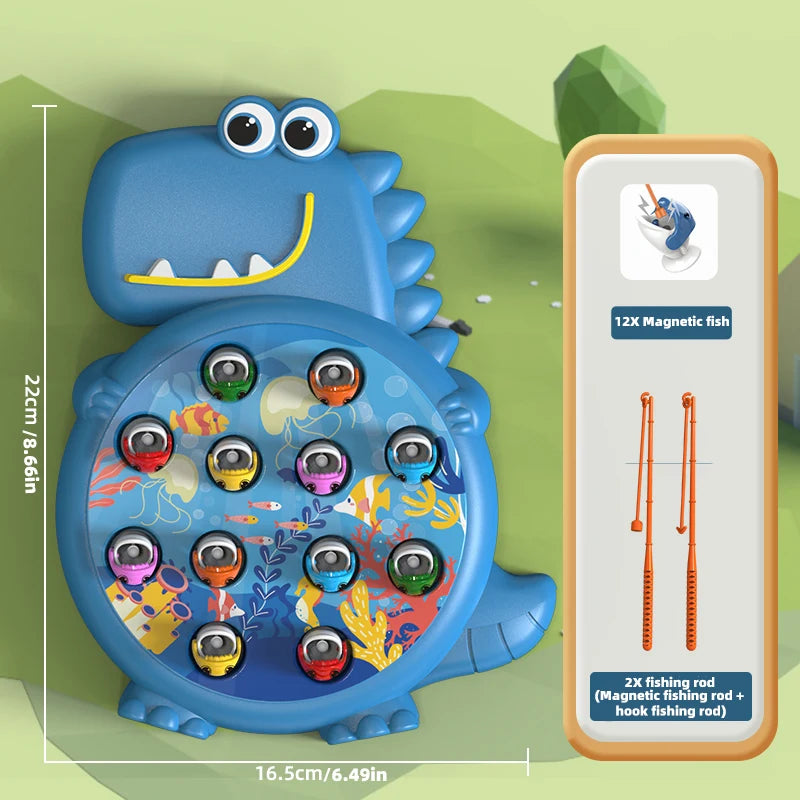 Baby Magnetic Fishing Toy - Educational Toddler Game for Early Learning, Birthday Gifts & Parent-Child Play