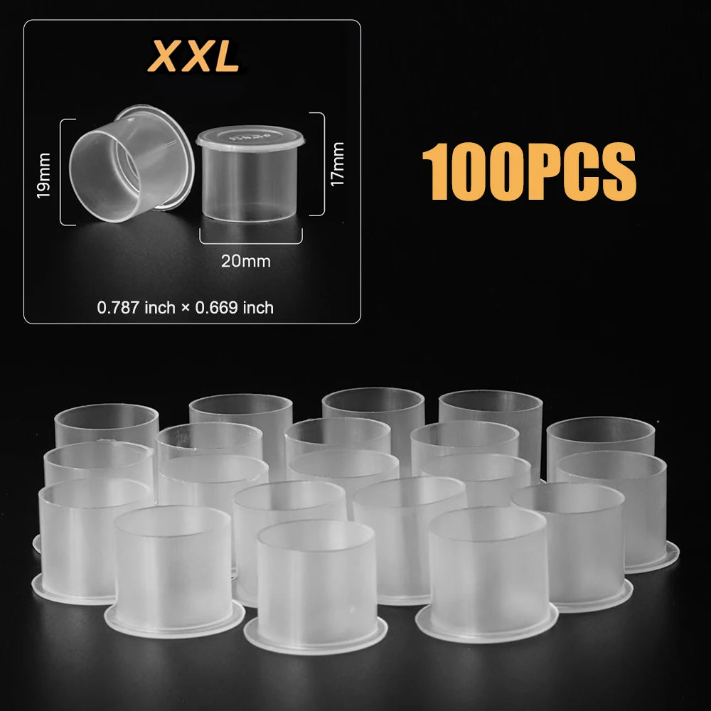 Tattoo Ink Vortex Mixer — Wireless Magnetic Anti-Sedimentation Pigment Stirrer with 100pcs Ink Cups