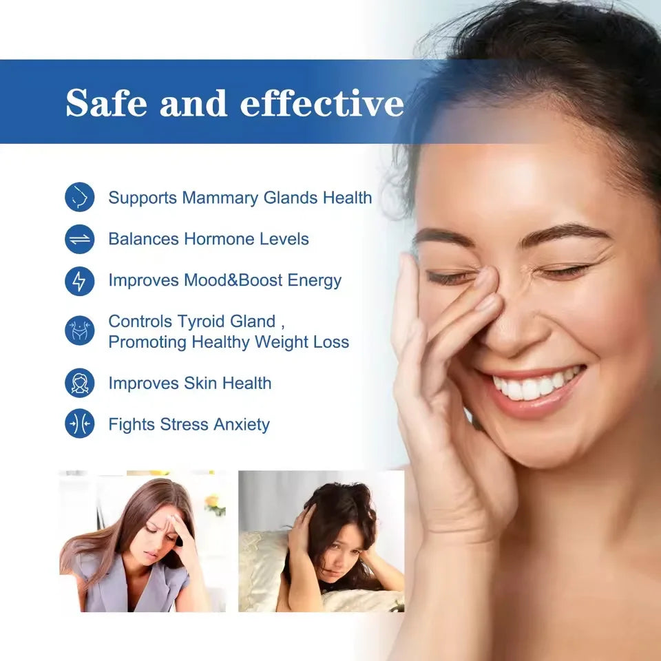 Menopause Relief Cream - 100ml Soothing Balm for Hot Flash and Menstrual Comfort Support