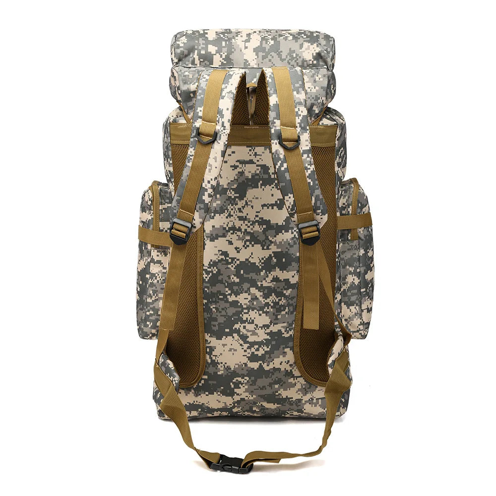 Men’s Outdoor Camouflage Backpack – Large Waterproof Military, Travel & Hiking Backpack