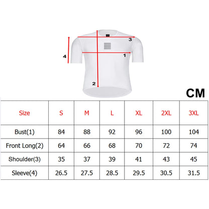 Rsantce 2024 Long Sleeve Cycling Base Layer – Bike Sports Shirt, Racing Bicycle Jersey Undershirt