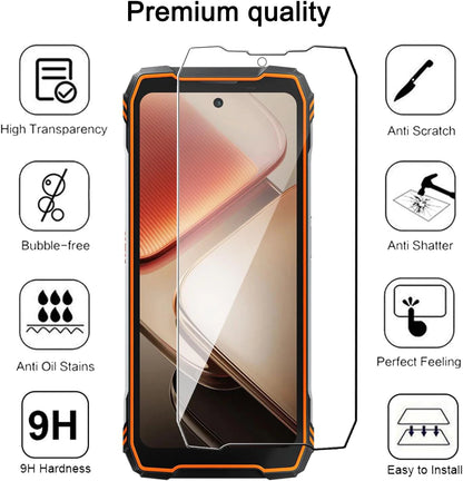Blackview XPLORE 1 2.5D Tempered Glass Screen Protector - 9H Protective Film for XPLORE 1 & XPLORE 2 Projector