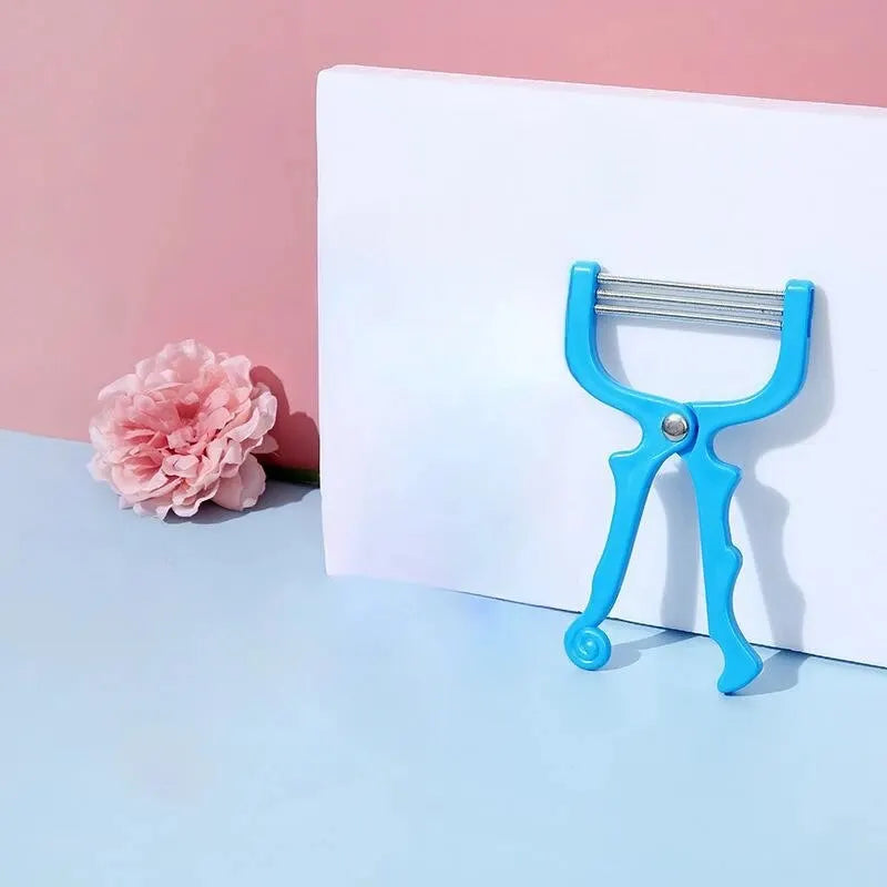 Manual Facial Hair Remover Epilator – Beauty Shaving & Threading Tool for Women