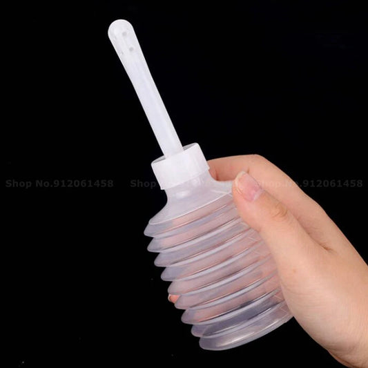 180ML Anal Cleansing Enema Bottle - Adult Intimate Care Tool for Personal Hygiene & Body Preparation
