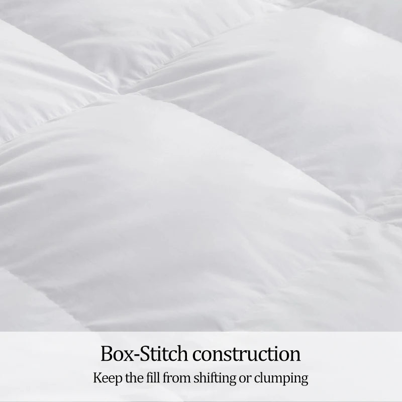 Peter Khanun Winter Duvet Comforter – Thick, Washable Microfiber Bedding with Corner Tabs, Small, Queen & King Size