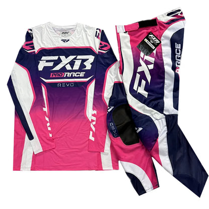 FXR 2025 PODIUM/CLUTCH PRO Gear Set – Dirt Bike Motocross Jersey & Pants Combo for Off-Road Riding