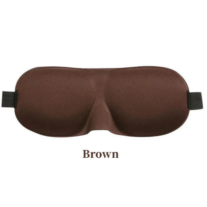 3D Sleeping Eye Mask – Soft Padded Travel Blindfold for Rest, Relaxation & Eye Comfort