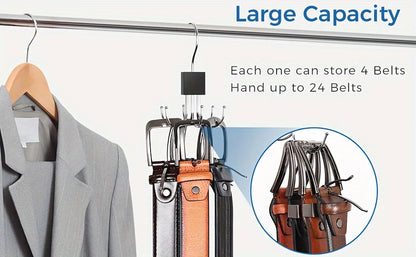 1/2 Piece Multifunctional Metal Hook – Multi-Claw Bag & Tie Storage for Scarves, Belts, and Home Organization