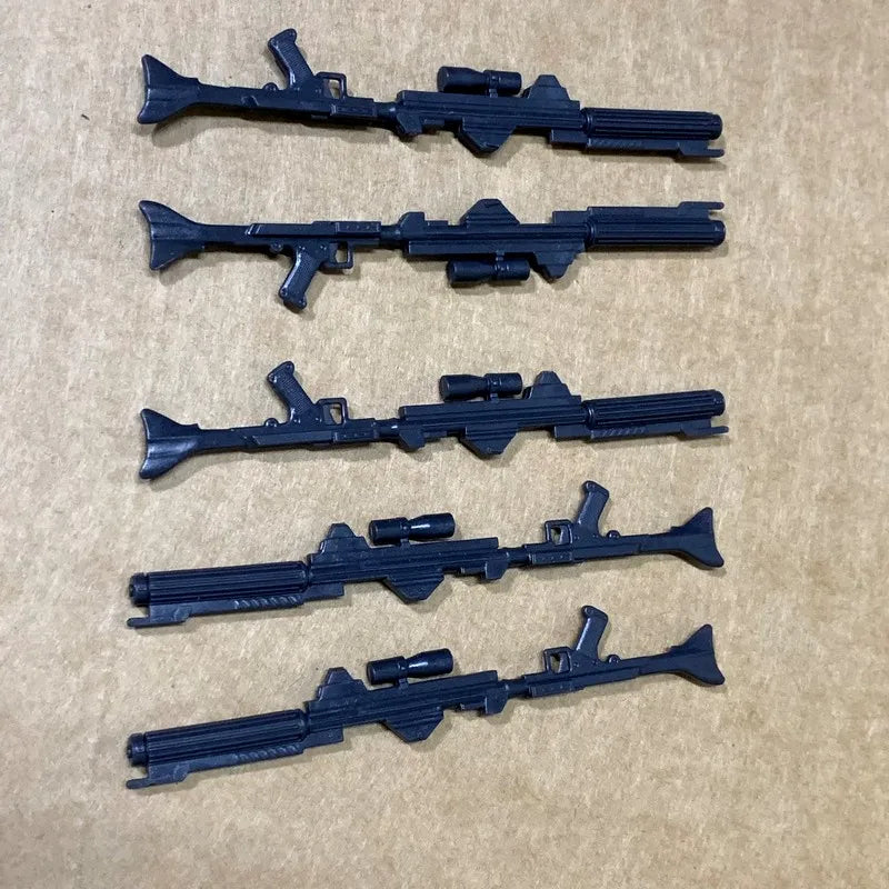 Lot of Star Wars & GI Joe Accessories – Lightsaber, Blaster Gun & Jetpack for 6’’ Action Figures