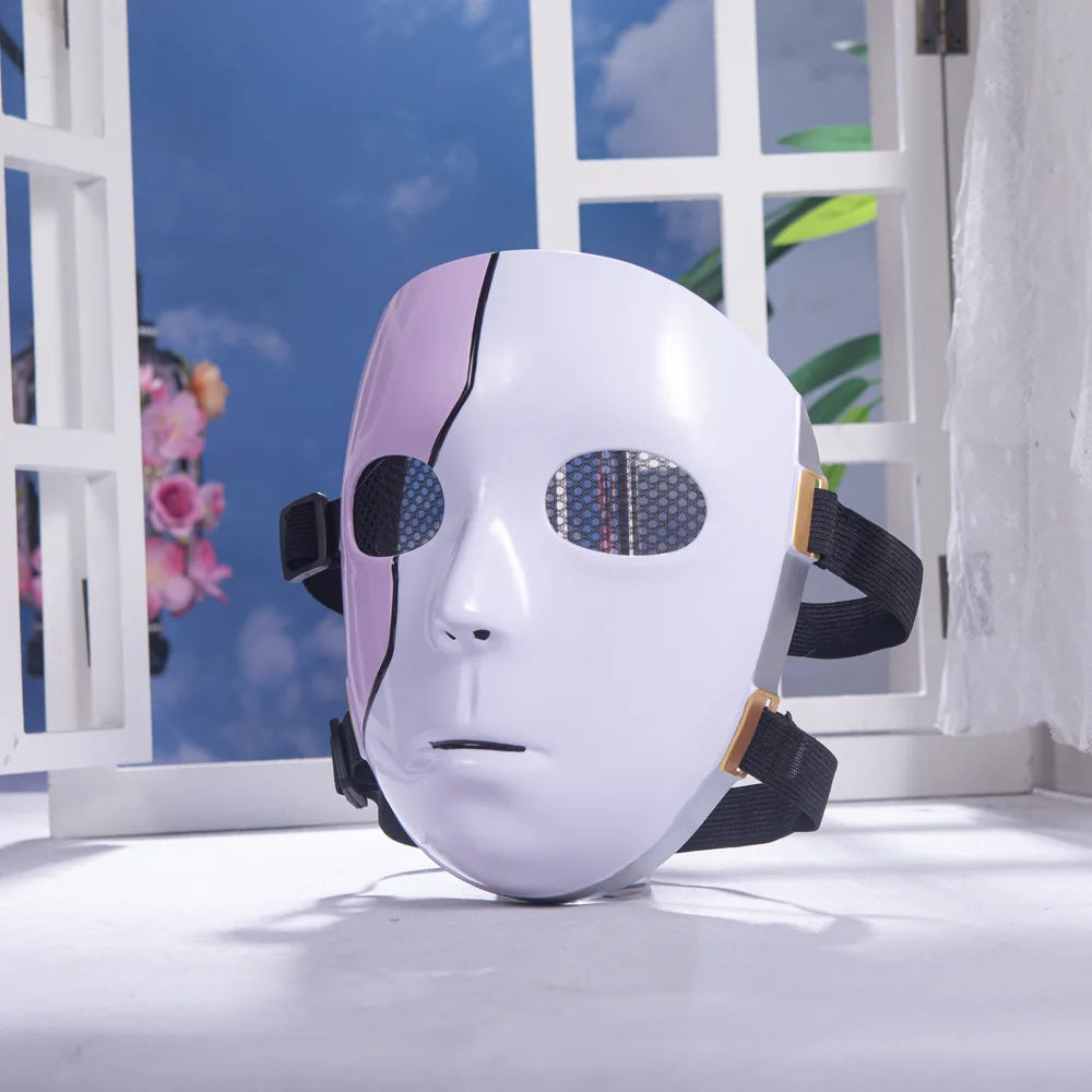 Sally Face Mask Cosplay – Sal Fisher Full Face Anime Game Mask for Halloween & Party Costume