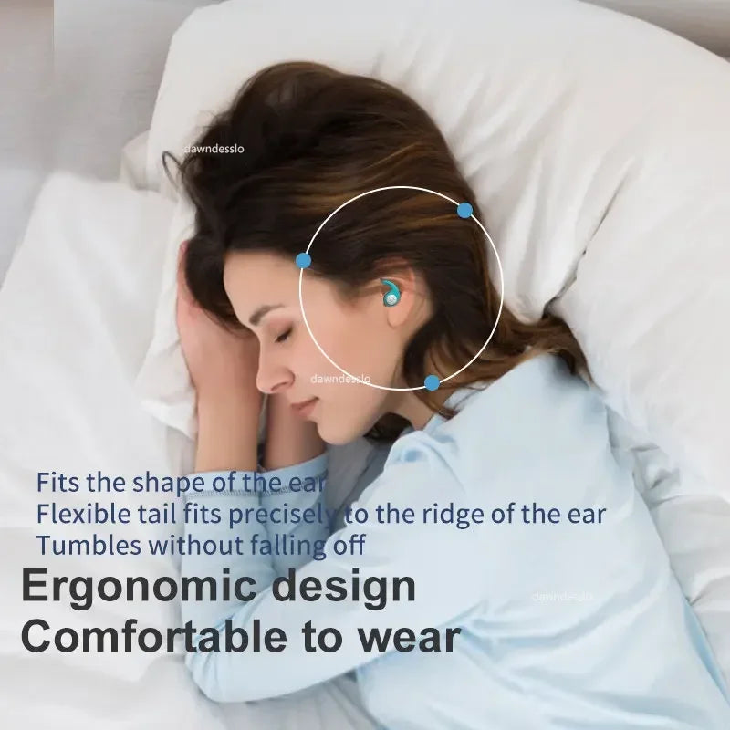Waterproof Noise Reduction Earplugs – Sleep & Work Ear Protection for Travel, Anti-Noise Earplugs