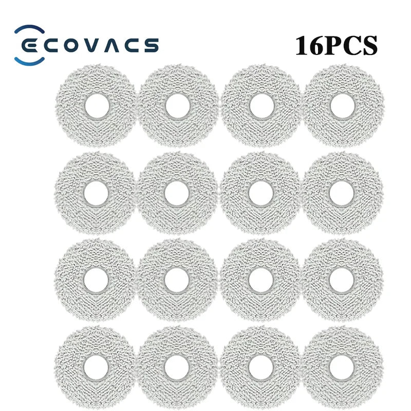 ECOVACS T30 PRO OMNI / T30S PRO / YEEDI M12 Pro+ Robot Vacuum Replacement Parts – Dust Bags, Brushes, Filters & Mop Accessories