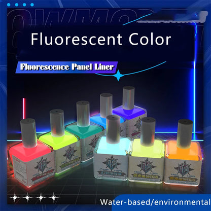 Military Scale Model Diorama Kit – Eco-Friendly Water-Based Fluorescent Paint for Hobby & Model Production