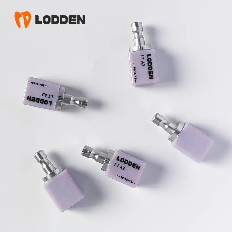 5pcs Lithium Disilicate Blocks for CAD CAM – C14 HT/LH/MT/MO Glass Ceramic Milling Material for Dental Lab